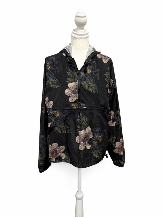 Thread & Supply Jackets & Blazers - Thread + Supply Floral Packable Windbreaker Pullover Jacket Small